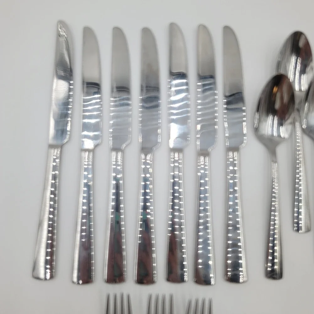 Brightown Stainless Steel Flatware Set 26 Pieces Silverware Service